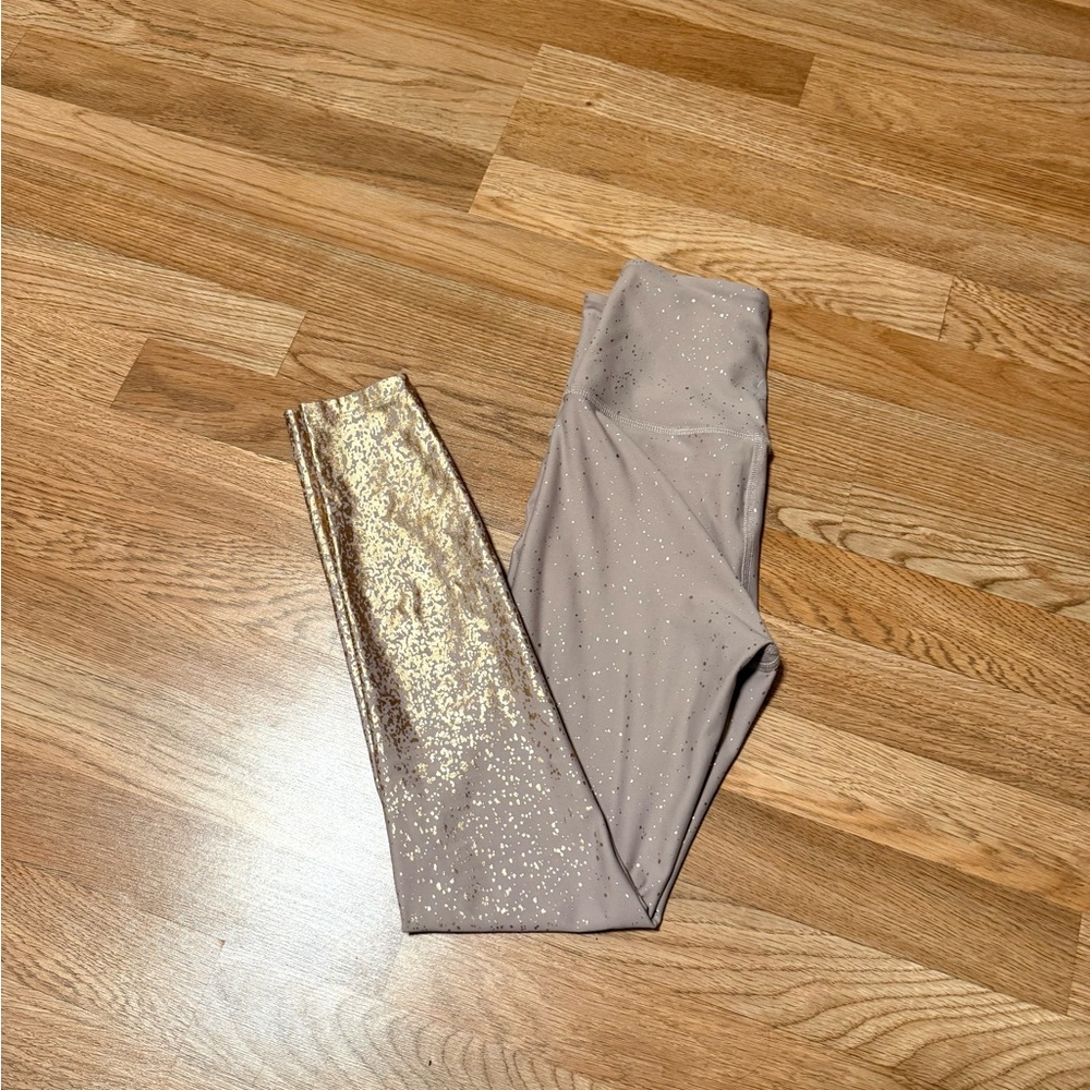 Beyond Yoga Rose Gold Leggings